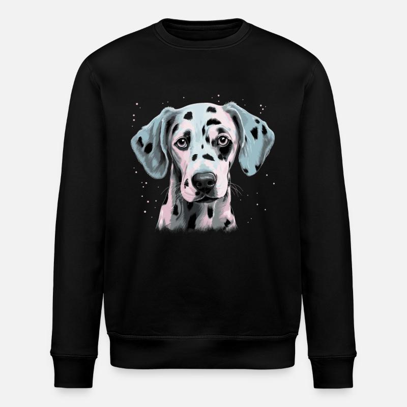 Dalmatien mignon - Sweat bio ROLLER Stanley/Stella Unisexe - noir