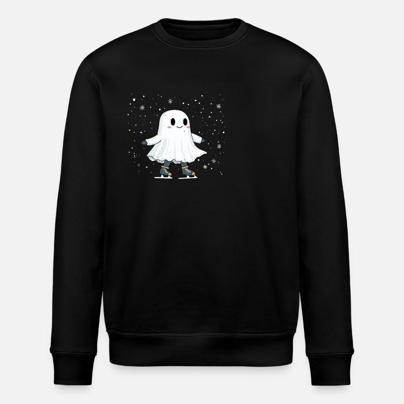 Fantôme sur patins - Sweat bio ROLLER Stanley/Stella Unisexe - noir