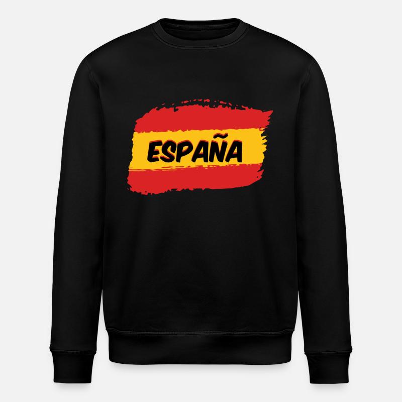 Drapeau espagnol - Sweat bio ROLLER Stanley/Stella Unisexe - noir