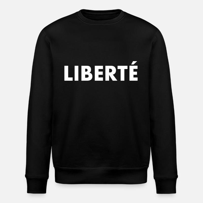 Liberté - Stanley/Stella Unisex Bio-Sweatshirt ROLLER - Schwarz