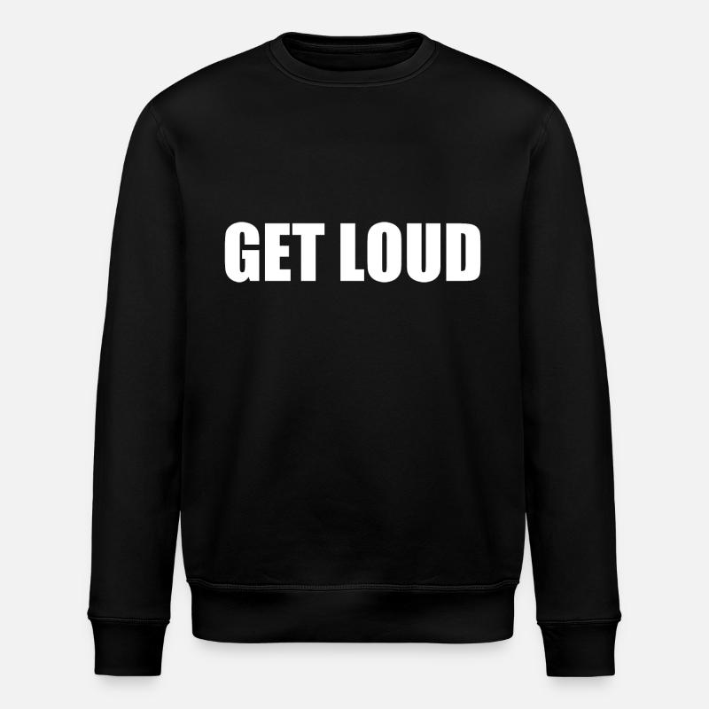 Get loud - Sweat bio ROLLER Stanley/Stella Unisexe - noir