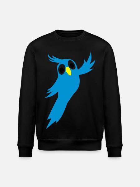 perroquet - Sweat bio ROLLER Stanley/Stella Unisexe - noir