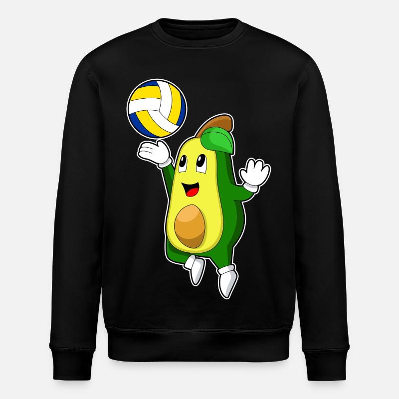 Avocat Volley-ball - Sweat bio ROLLER Stanley/Stella Unisexe - noir