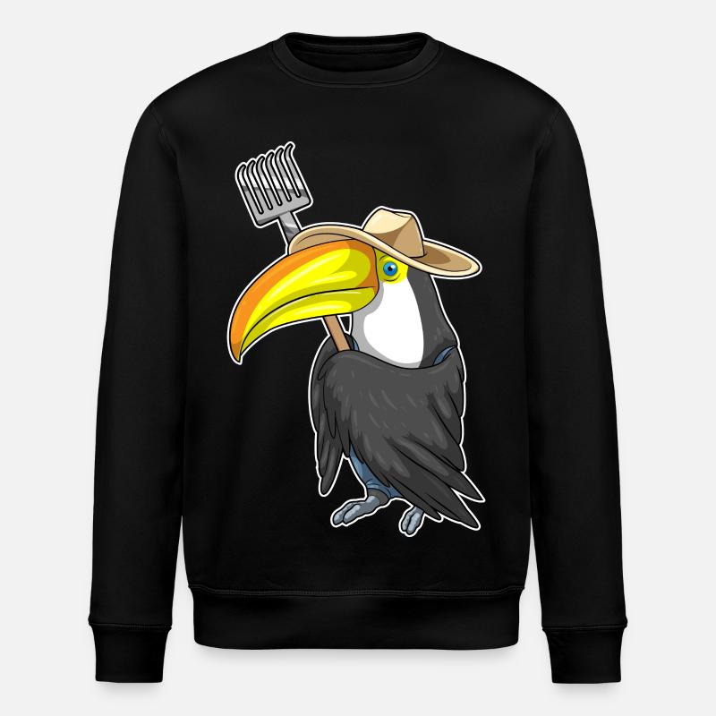 Ferme du Toucan Harke - Sweat bio ROLLER Stanley/Stella Unisexe - noir
