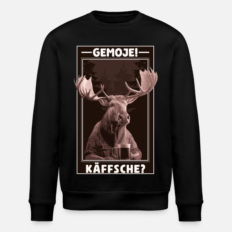Gemoje_Kaeffsche_02 - Stanley/Stella Unisex Bio-Sweatshirt ROLLER - Schwarz