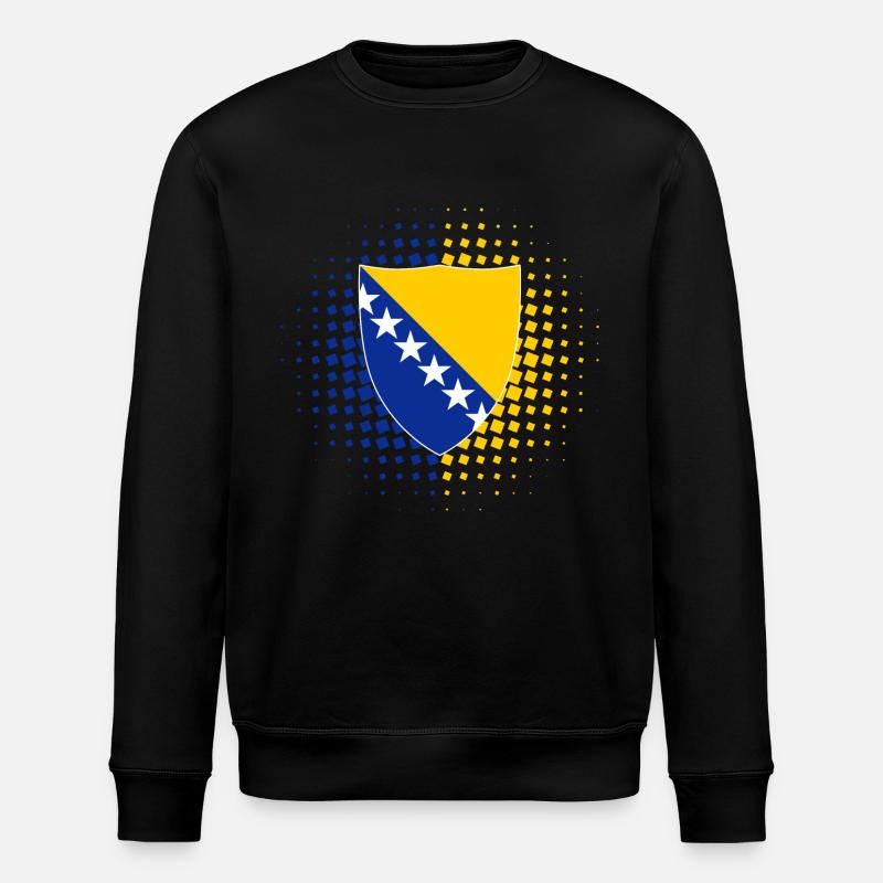 Bosnie - Sweat bio ROLLER Stanley/Stella Unisexe - noir