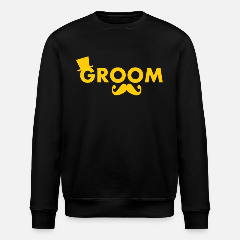 Groom - Stanley/Stella Unisex Bio-Sweatshirt ROLLER - Schwarz