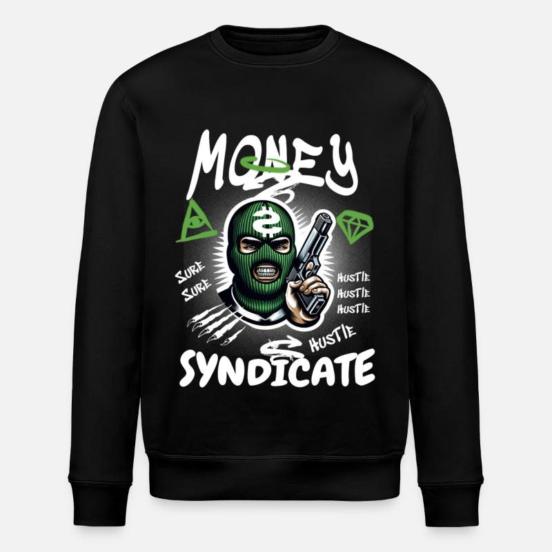 Syndicat de gangsters - Sweat bio ROLLER Stanley/Stella Unisexe - noir