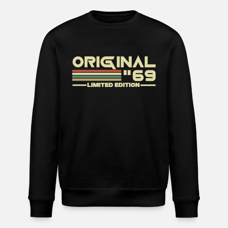 1969 - Stanley/Stella ROLLER Unisex Organic Sweatshirt - black