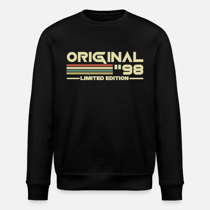 1998 - Sweat bio ROLLER Stanley/Stella Unisexe - noir