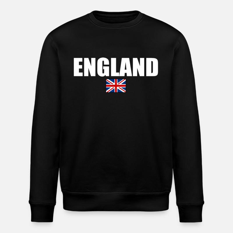 angleterre - Sweat bio ROLLER Stanley/Stella Unisexe - noir