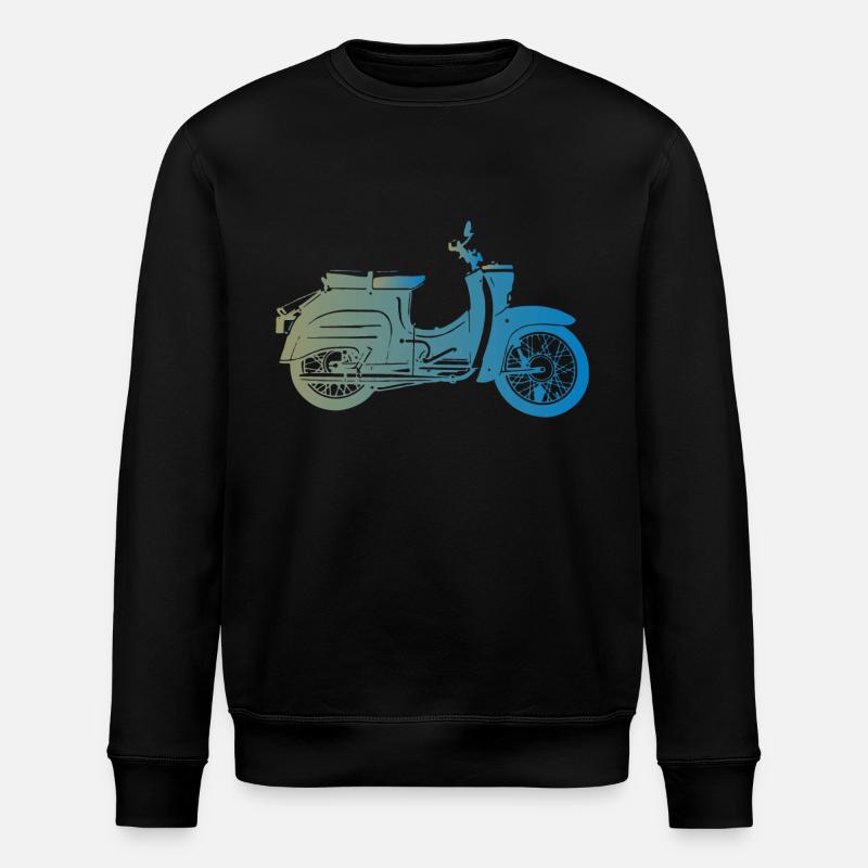 Simson Schwalbe KR51 - Stanley/Stella Unisex Bio-Sweatshirt ROLLER - Schwarz