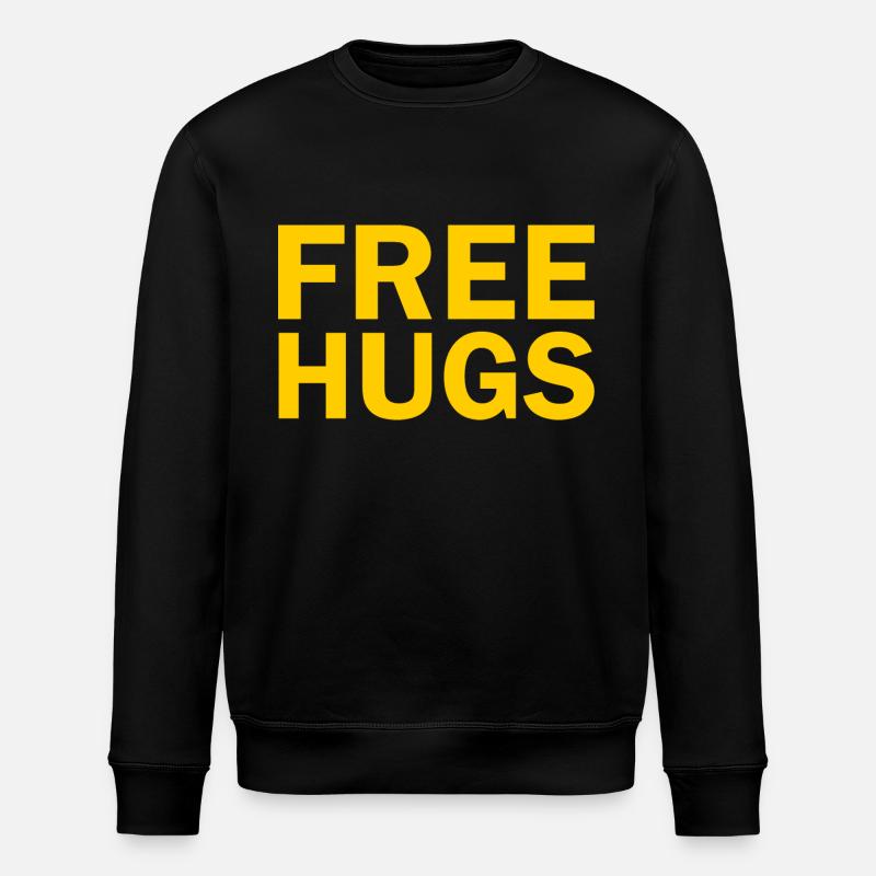 Free hugs - Sweat bio ROLLER Stanley/Stella Unisexe - noir