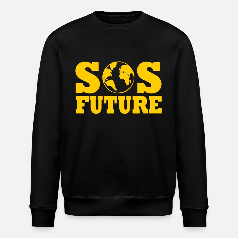 Sos future - Sweat bio ROLLER Stanley/Stella Unisexe - noir