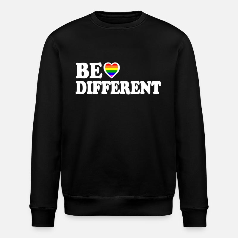 Be different - Stanley/Stella ROLLER Unisex Organic Sweatshirt - black