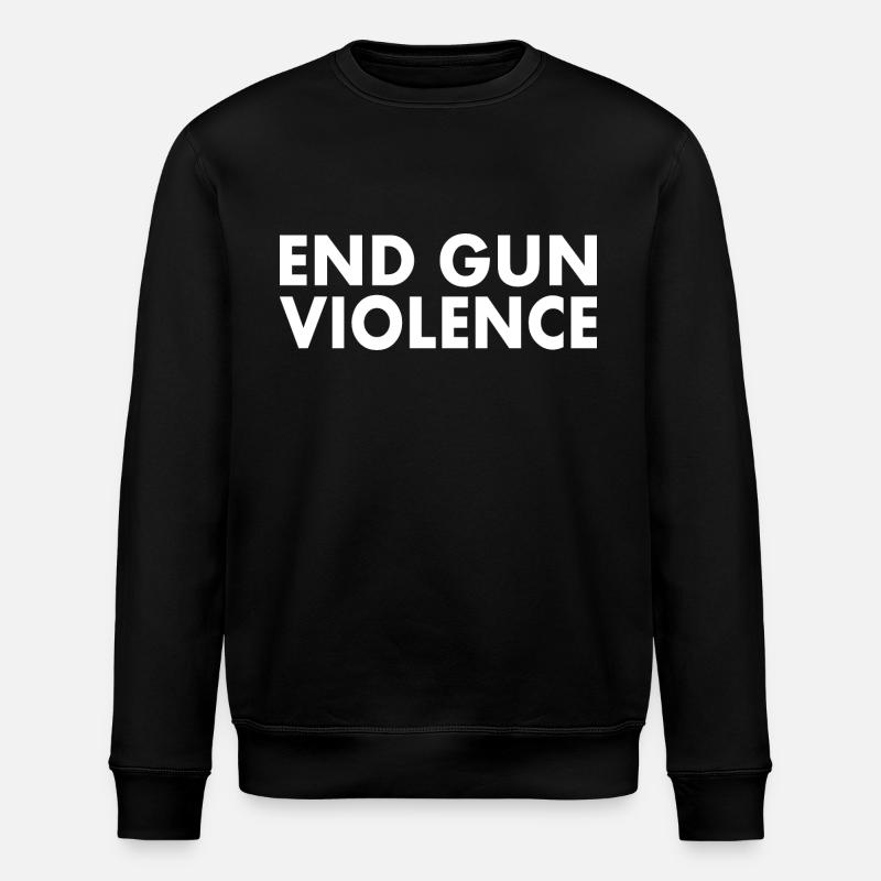 End gun violence - Sweat bio ROLLER Stanley/Stella Unisexe - noir