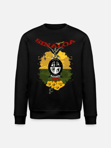 Sinaloa Mexico - Stanley/Stella ROLLER Unisex Organic Sweatshirt - black