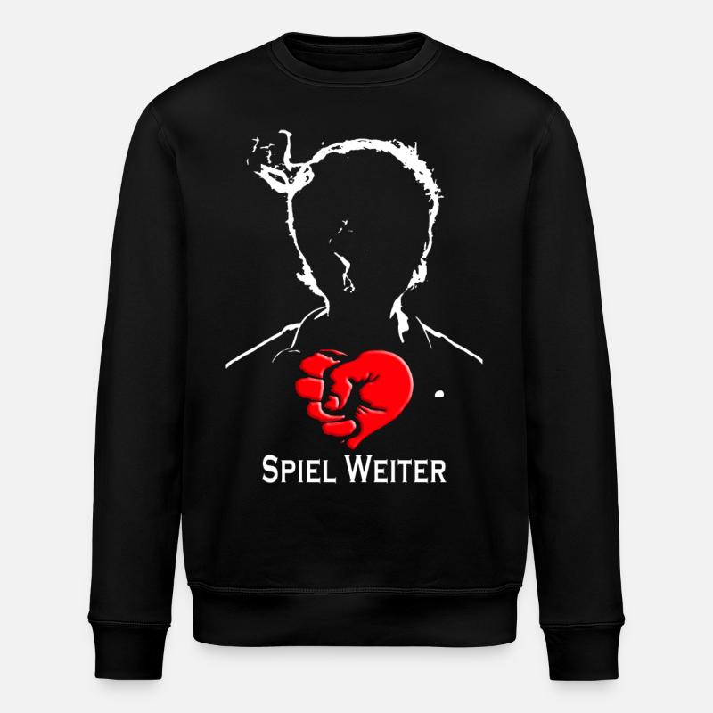 Spiel Weiter Grafik - Sweat bio ROLLER Stanley/Stella Unisexe - noir