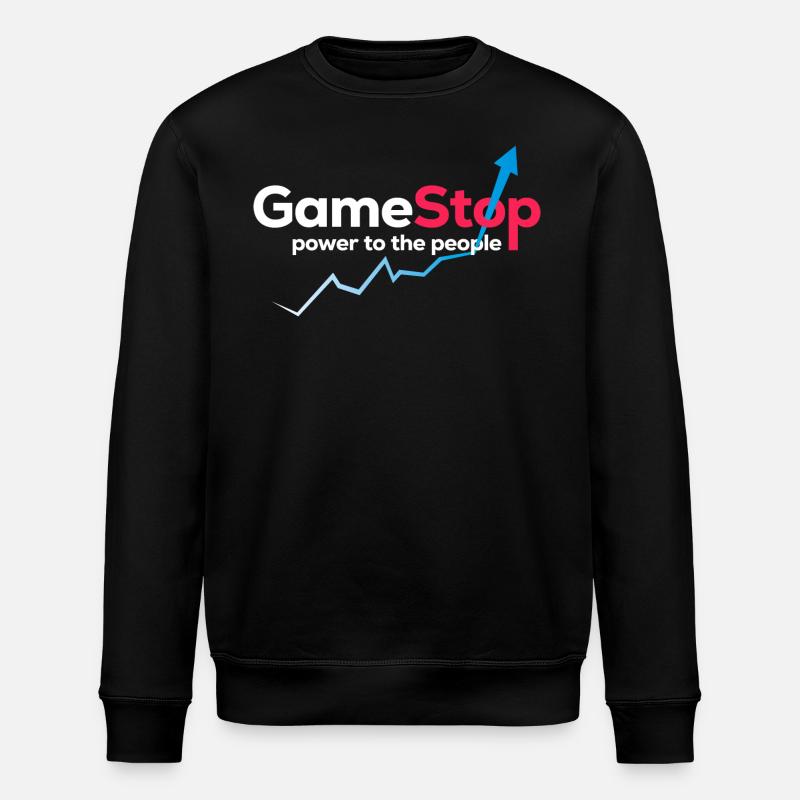 Game Power Graphic - Stanley/Stella ROLLER Unisex Organic Sweatshirt - black