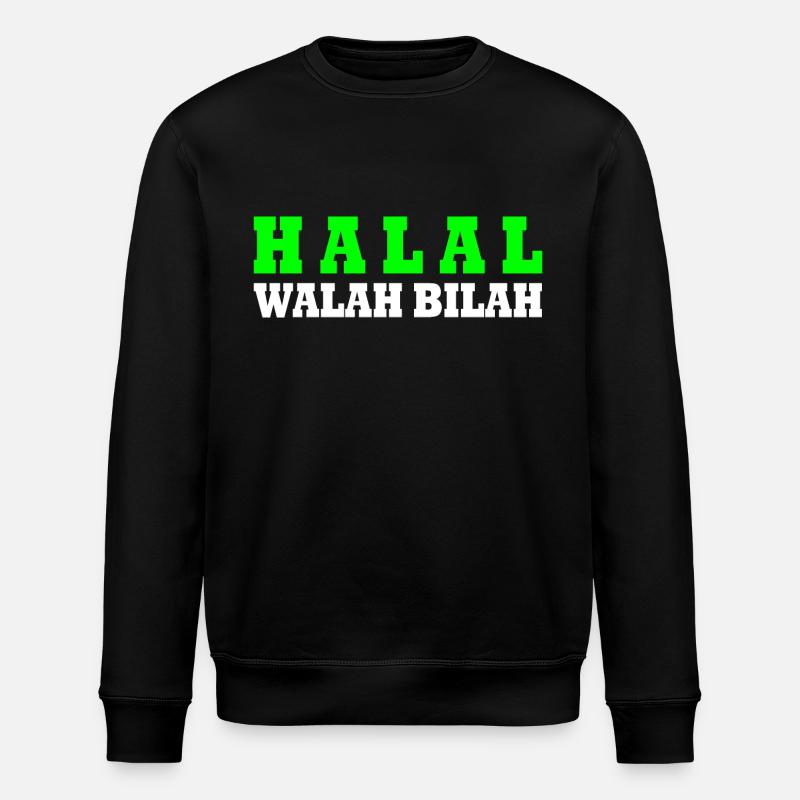 Halal - Stanley/Stella ROLLER Unisex Organic Sweatshirt - black