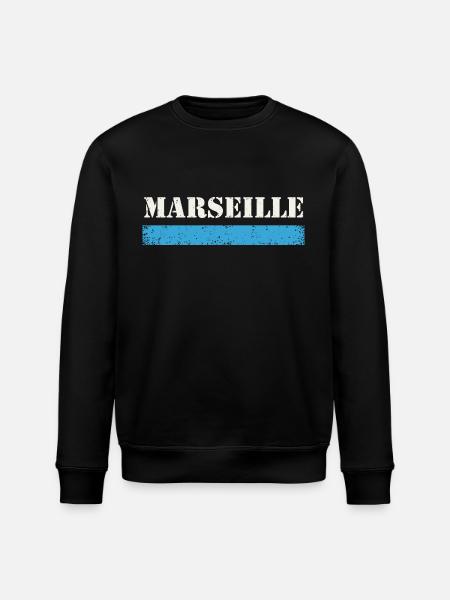 Marseille Millésime - Sweat bio ROLLER Stanley/Stella Unisexe - noir