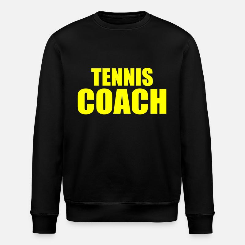 Tennis coach - Stanley/Stella Unisex Bio-Sweatshirt ROLLER - Schwarz