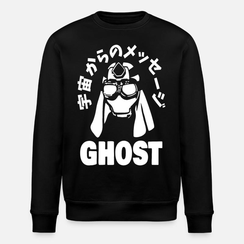 GHOST - Stanley/Stella ROLLER Unisex Organic Sweatshirt - black