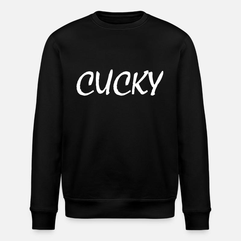 Cucky - Stanley/Stella Unisex Bio-Sweatshirt ROLLER - Schwarz