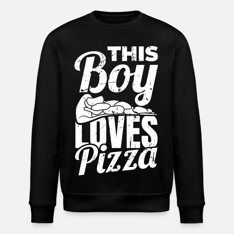 Garçon de pizza - Sweat bio ROLLER Stanley/Stella Unisexe - noir