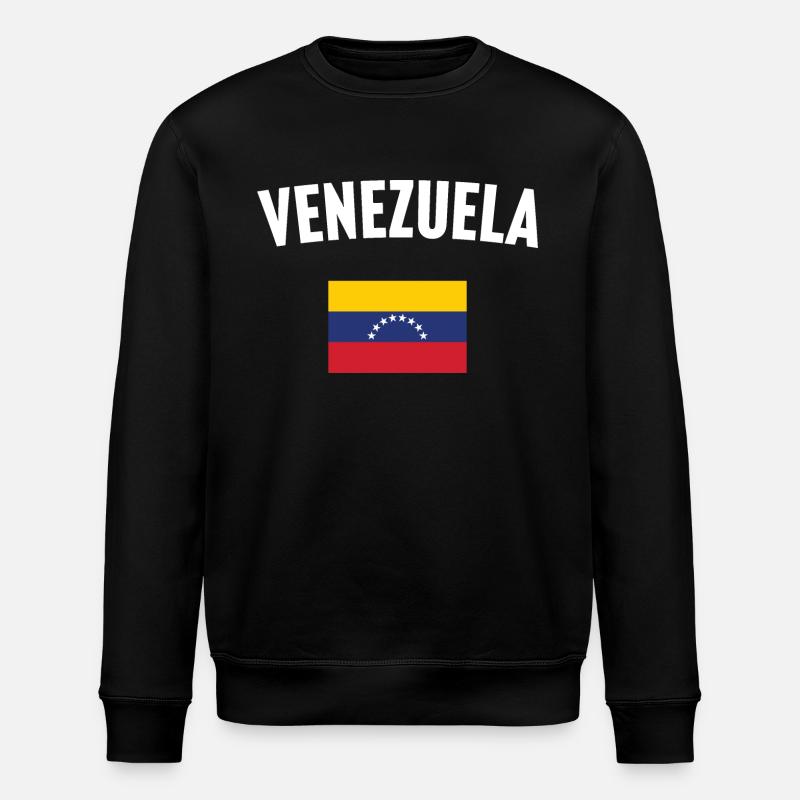 Drapeau du Venezuela - Sweat bio ROLLER Stanley/Stella Unisexe - noir