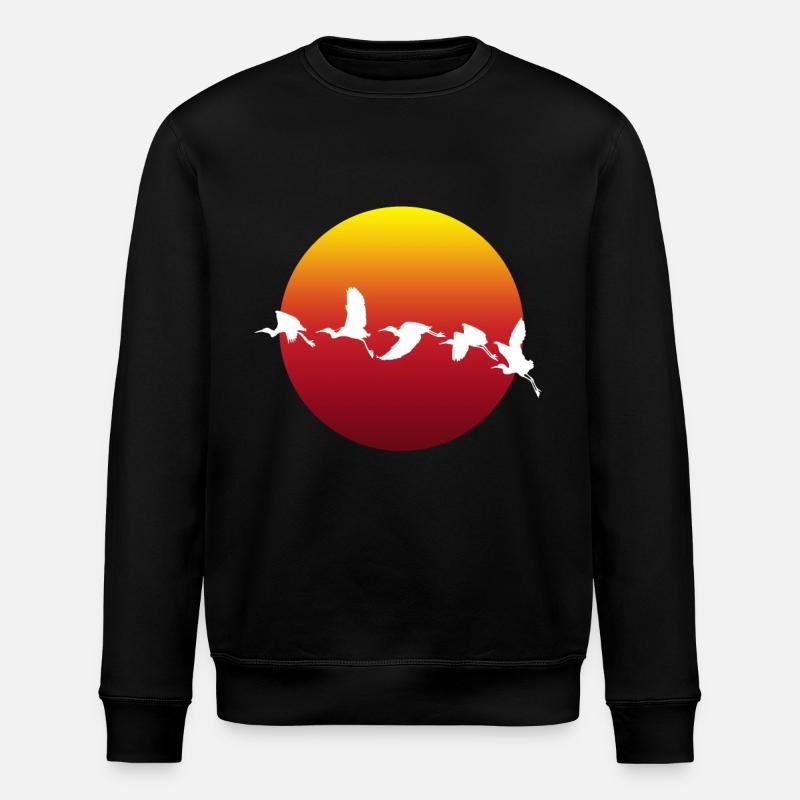 Oiseaux volants - oiseaux volants - Sweat bio ROLLER Stanley/Stella Unisexe - noir