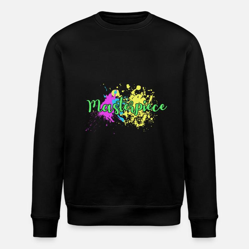 Painter masterpiece - Chef-d’œuvre peintre - Sweat bio ROLLER Stanley/Stella Unisexe - noir