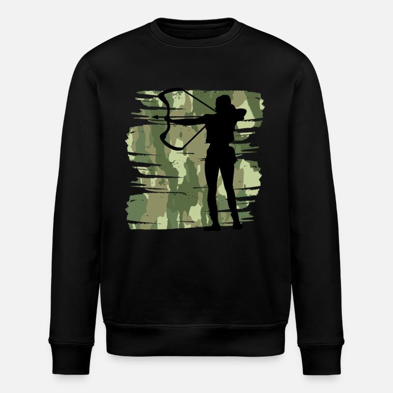 Archer - Stanley/Stella ROLLER Unisex Organic Sweatshirt - black