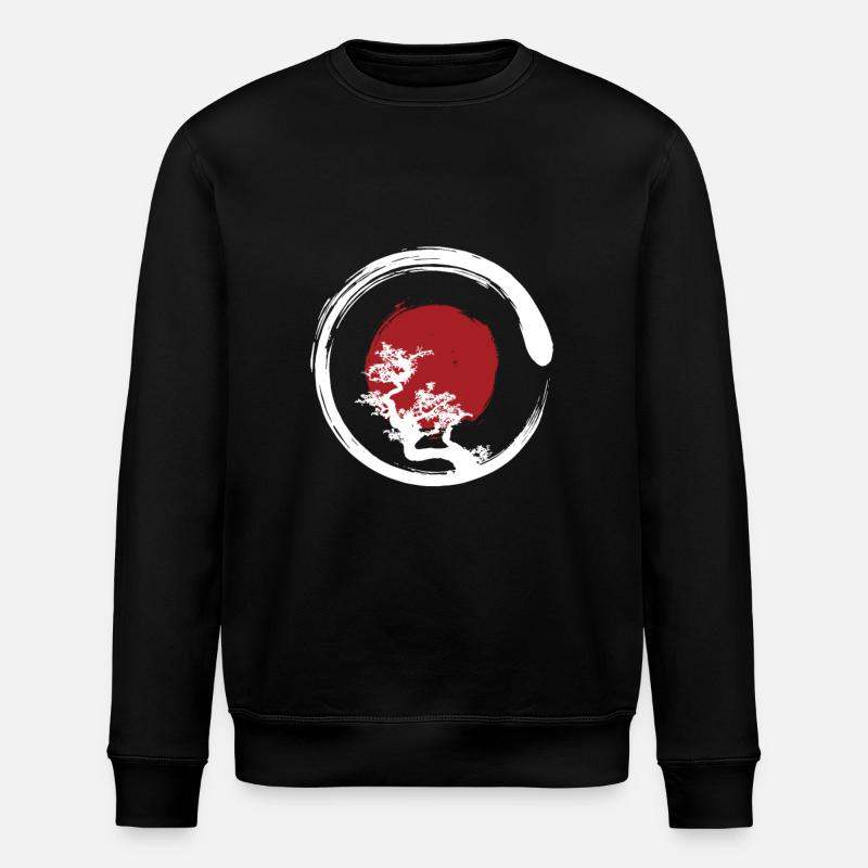 Cercle zen - Sweat bio ROLLER Stanley/Stella Unisexe - noir