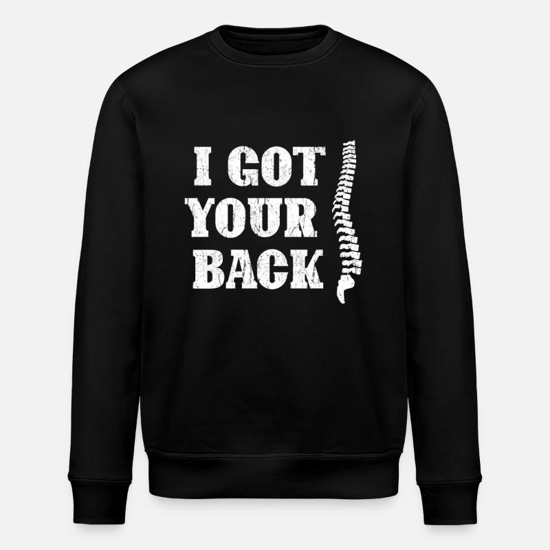 Cadeaux d'ostéopathe - Sweat bio ROLLER Stanley/Stella Unisexe - noir