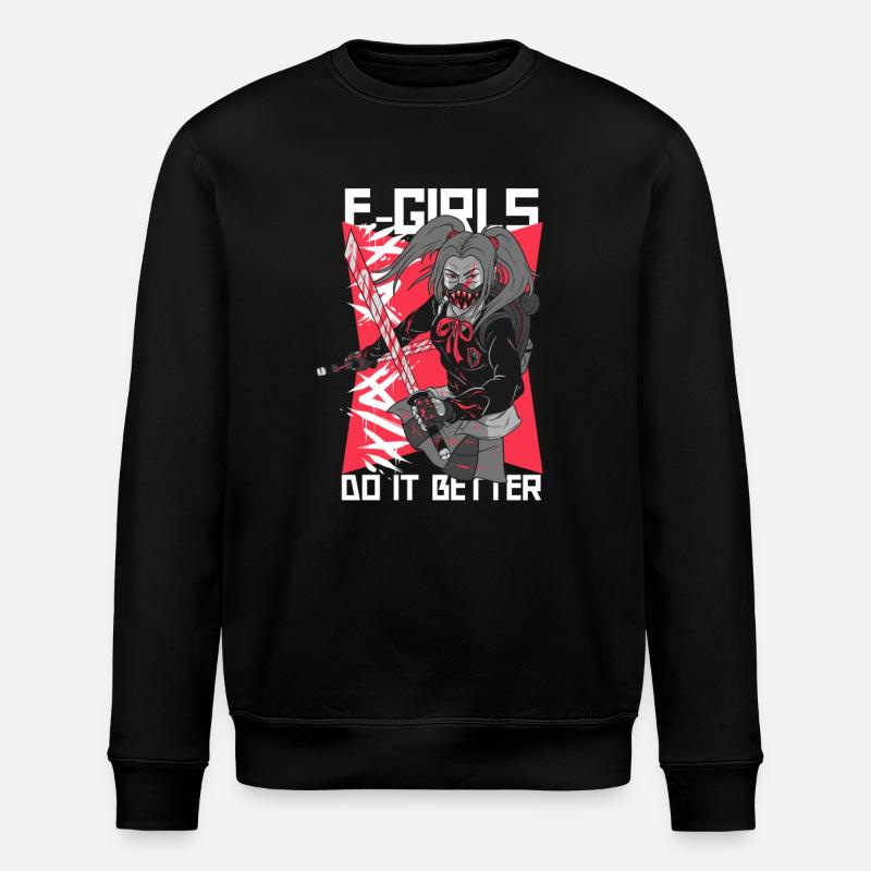 EGirl disant - Sweat bio ROLLER Stanley/Stella Unisexe - noir