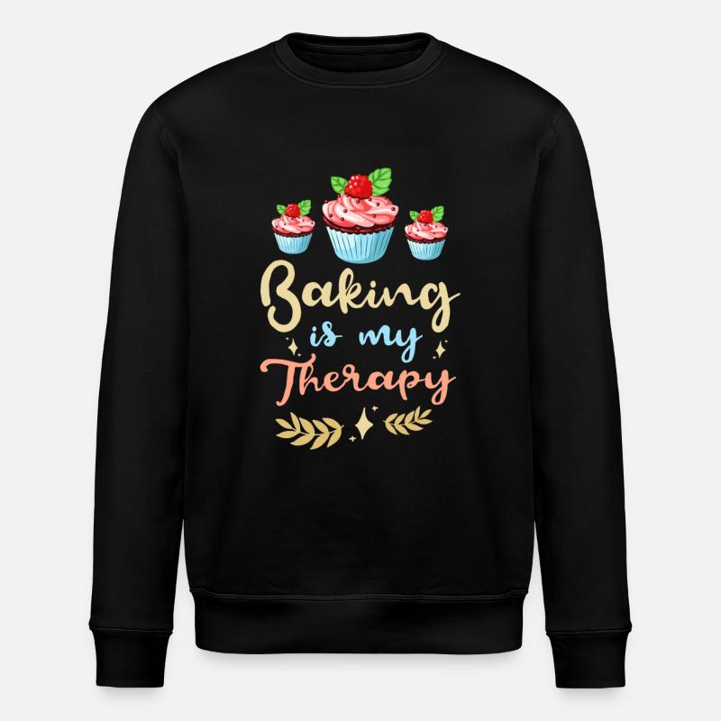 Cuire Est Ma thérapie - Sweat bio ROLLER Stanley/Stella Unisexe - noir
