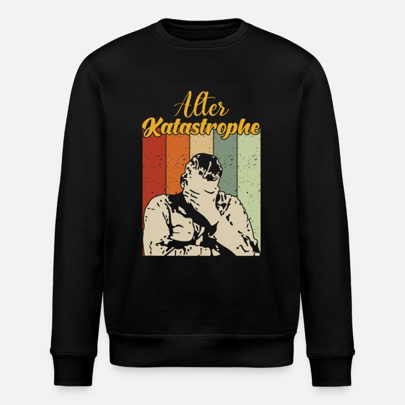 Alter Katastrophe - Stanley/Stella Unisex Bio-Sweatshirt ROLLER - Schwarz