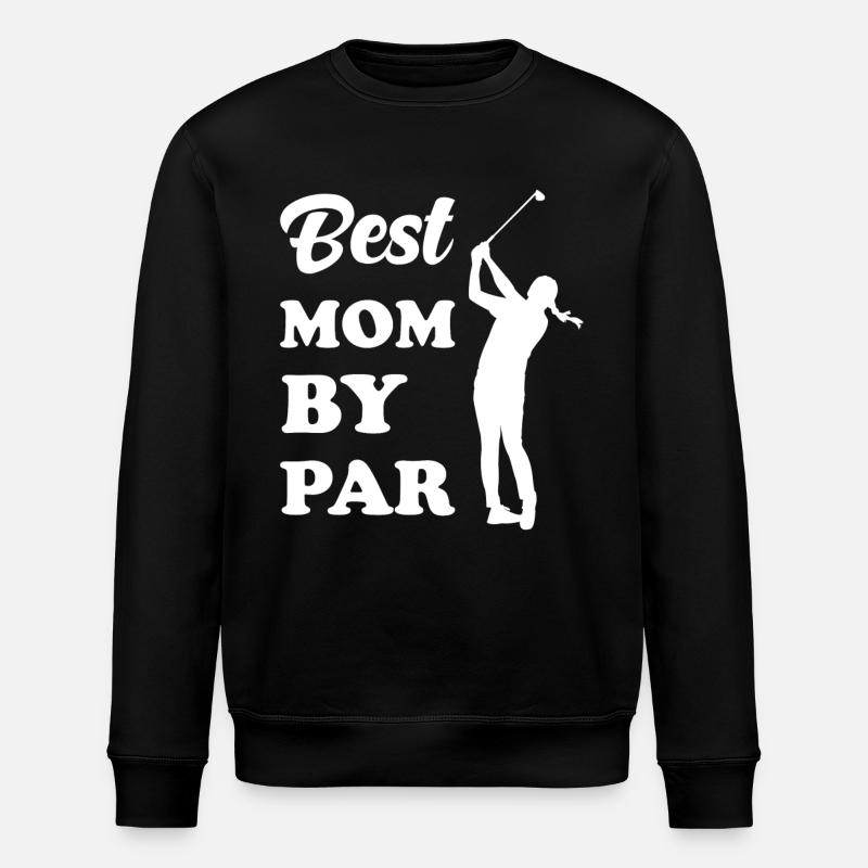 Best Mom by Par - Stanley/Stella ROLLER Unisex Organic Sweatshirt - black