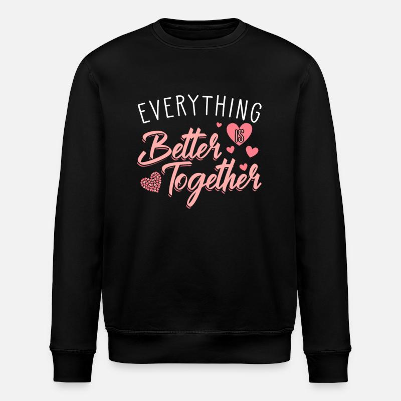 Saint-Valentin Ensemble - Sweat bio ROLLER Stanley/Stella Unisexe - noir