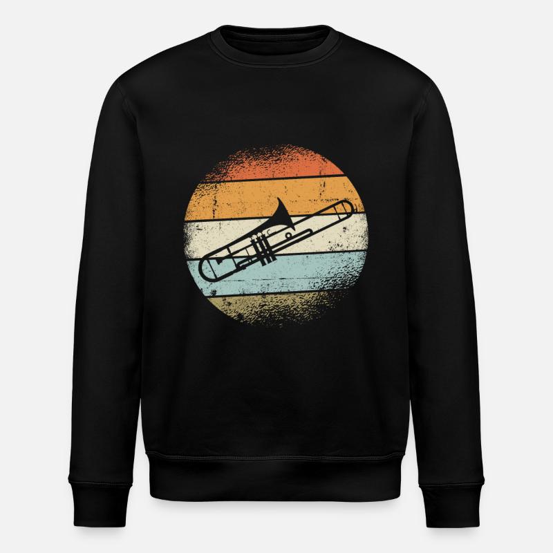 Trombones instrument - Sweat bio ROLLER Stanley/Stella Unisexe - noir