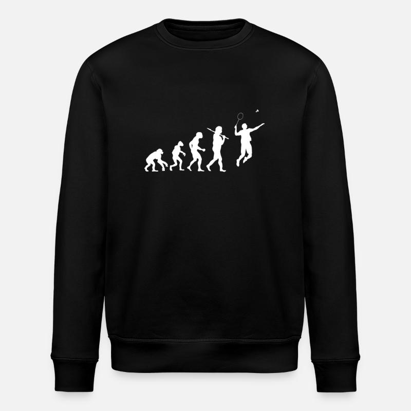Evolution Badminton - Stanley/Stella ROLLER Unisex Organic Sweatshirt - black
