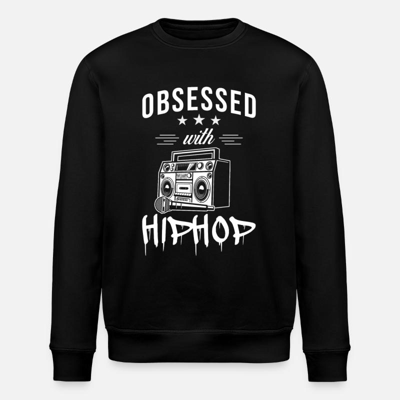 Hip Hop - Sweat bio ROLLER Stanley/Stella Unisexe - noir