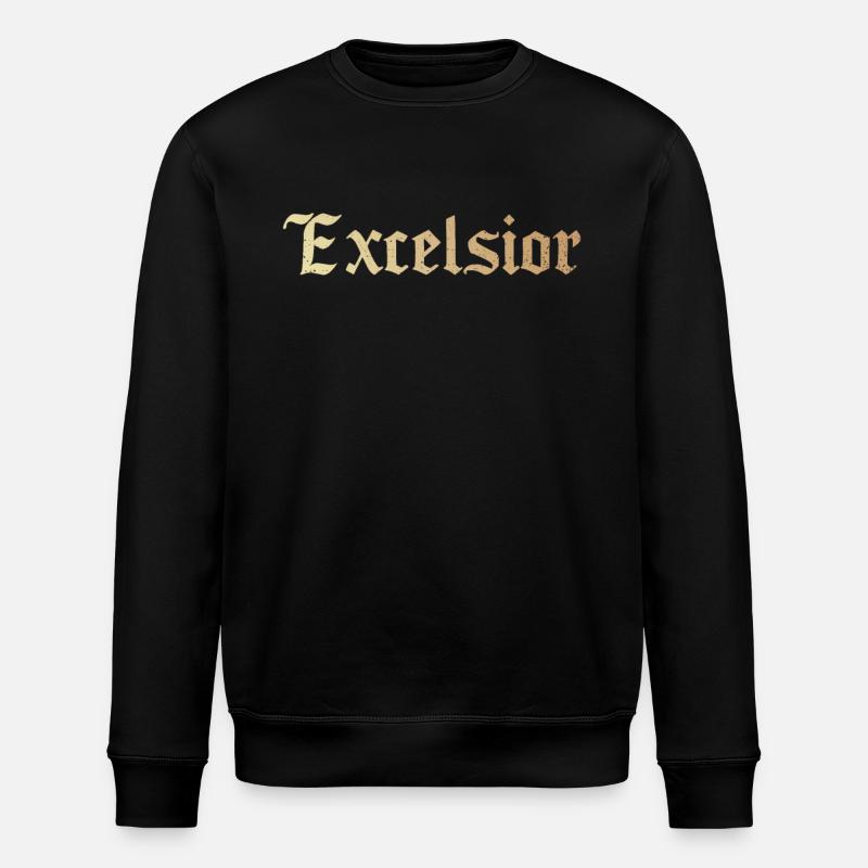 Excelsior - Stanley/Stella ROLLER Unisex Organic Sweatshirt - black