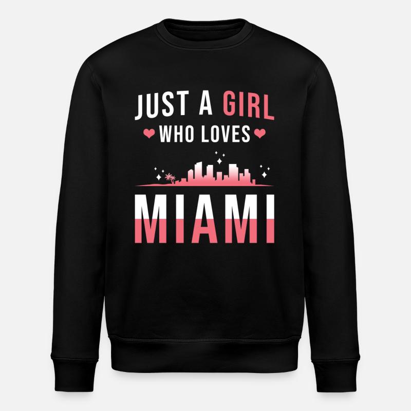 Miami - Stanley/Stella ROLLER Unisex Organic Sweatshirt - black