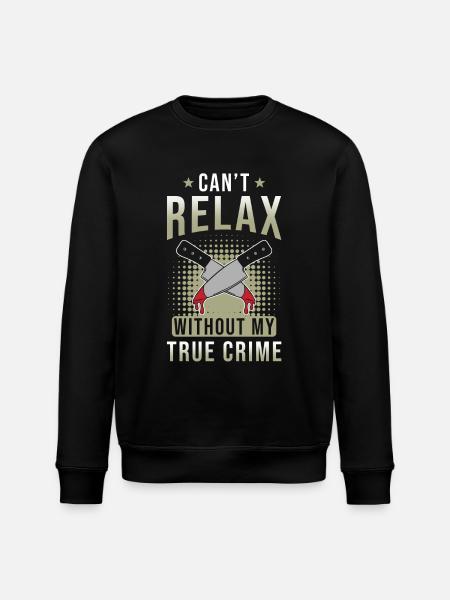 True Crime - Stanley/Stella ROLLER Unisex Organic Sweatshirt - black