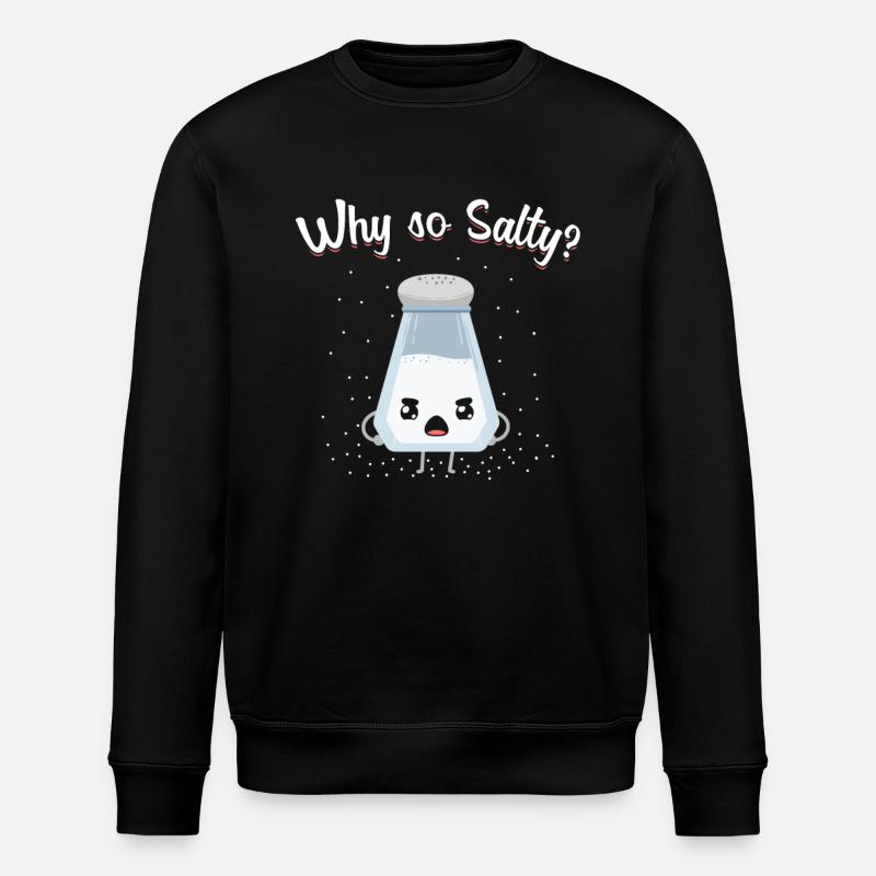 Jeu de mots salé - Sweat bio ROLLER Stanley/Stella Unisexe - noir