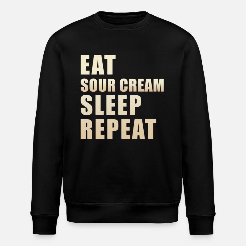 Sour Cream - Stanley/Stella Unisex Bio-Sweatshirt ROLLER - Schwarz