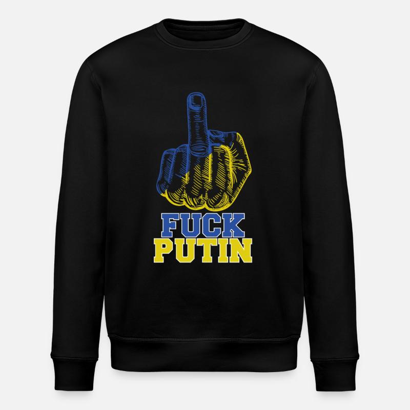 Fuck Poutine - Sweat bio ROLLER Stanley/Stella Unisexe - noir