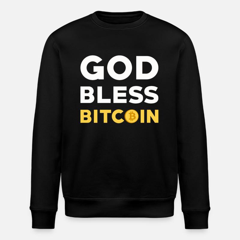 Le Bitcoin - Sweat bio ROLLER Stanley/Stella Unisexe - noir